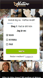 Mobile Screenshot of maturesverige.com